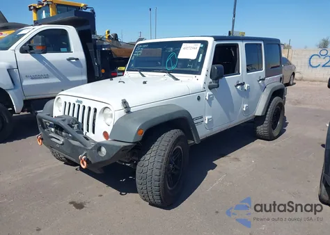 2013 Jeep Wrangler Unlimited Sport из США, поврежденный, VIN 1C4BJWDG8DL642695
